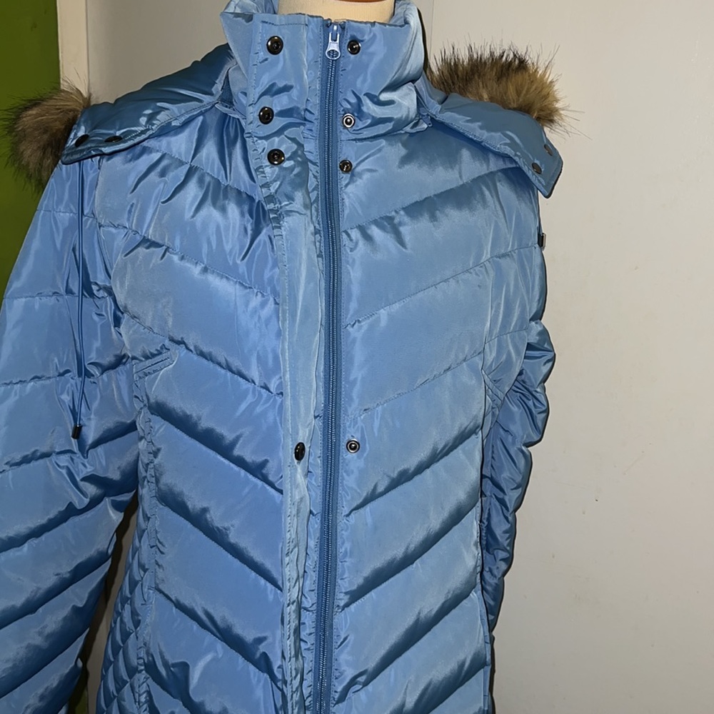 Large blue down jacket brand new - Picture 5 of 13